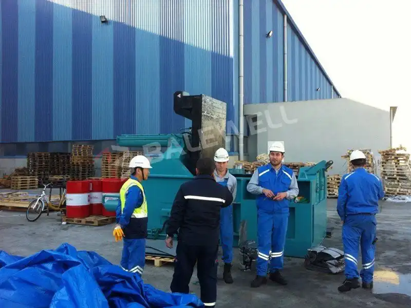 Balewell Installs New Stainless Steel Baler in Turkey