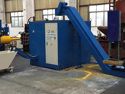 Aluminum chips briquetter press in China