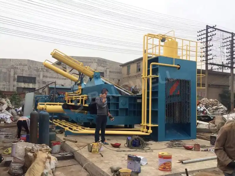Best Selling Automatic Hydraulic Scrap Metal Baler Shear