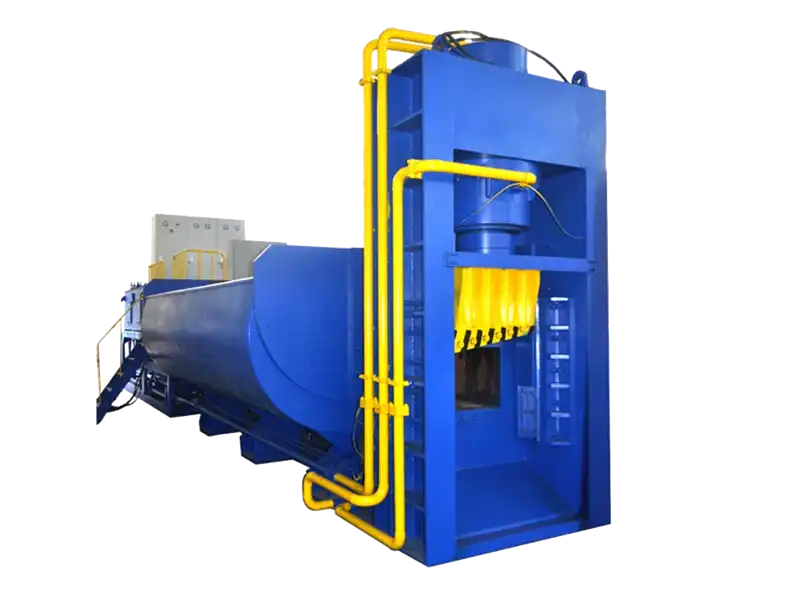 Hydraulic metal baler logger for sale
