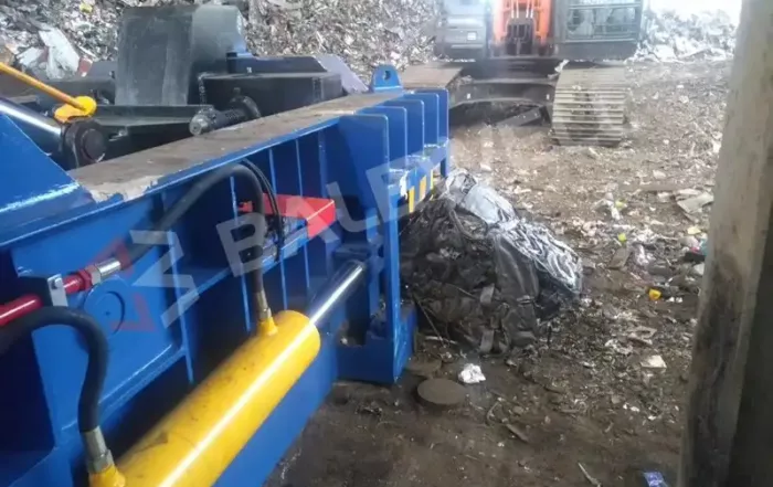 MBT-250 Iron Baler Installation in Malaysia by BALEWELL