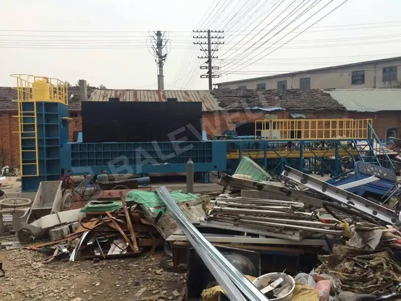 heavy-duty Hydraulic Scrap Metal Baler Shearing Machine