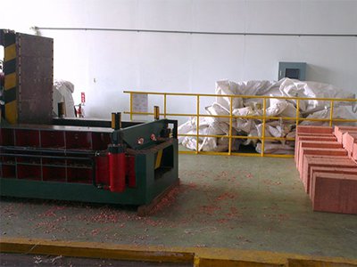 scrap iron baling equipment from China