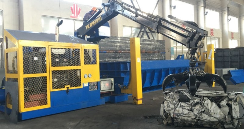 hydraulic car baler for sales from BALEWELL