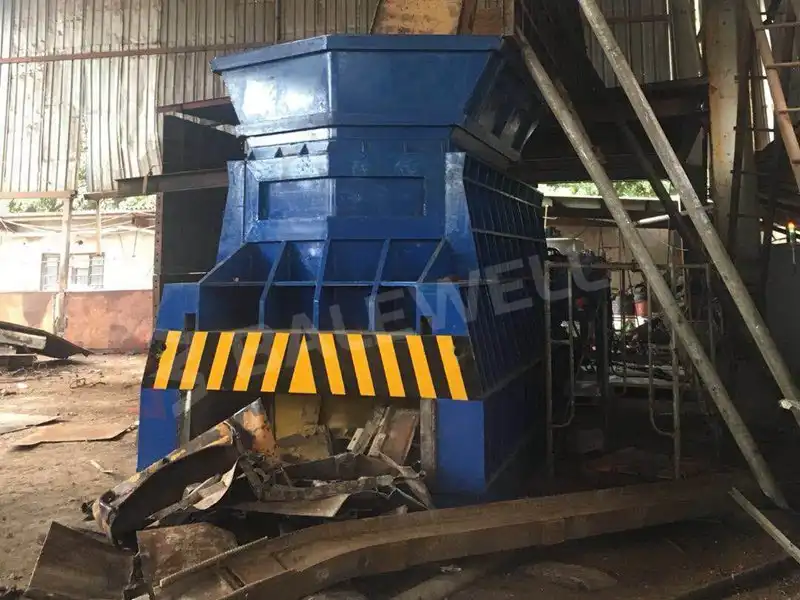 scrap metal container shear machine in China