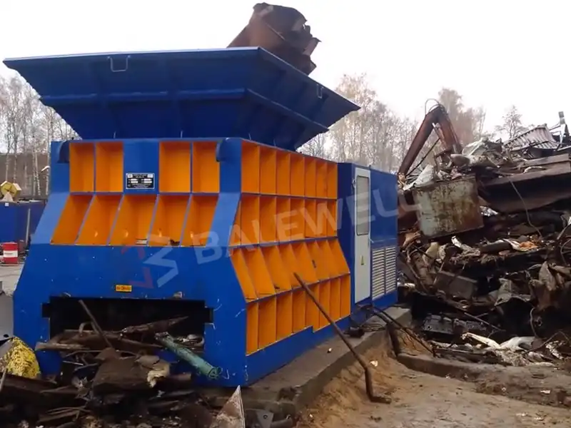 scrap metal container shear