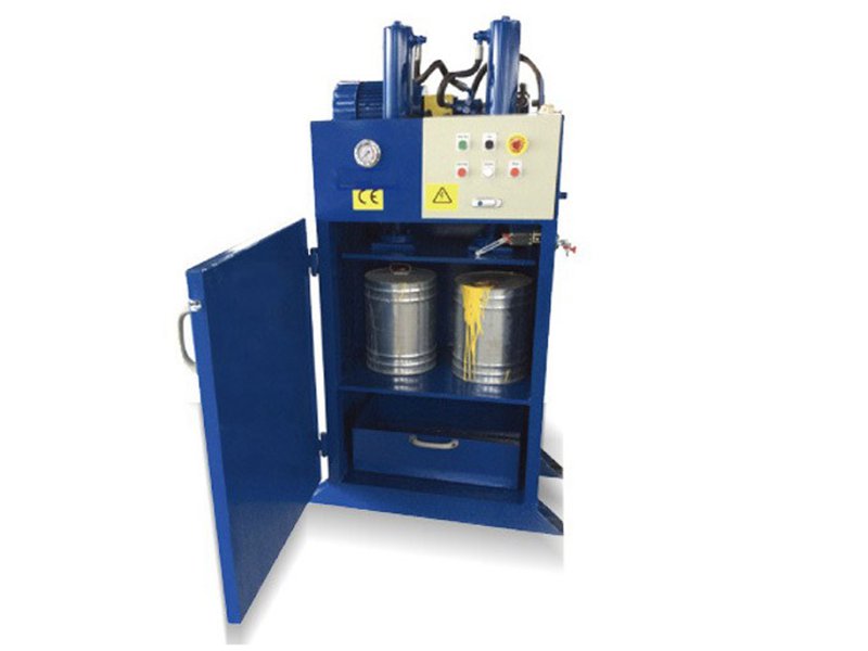 painting bucket crusher