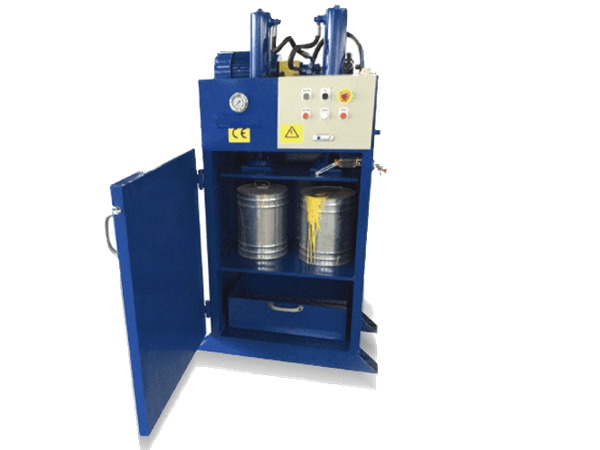 painting drum crusher