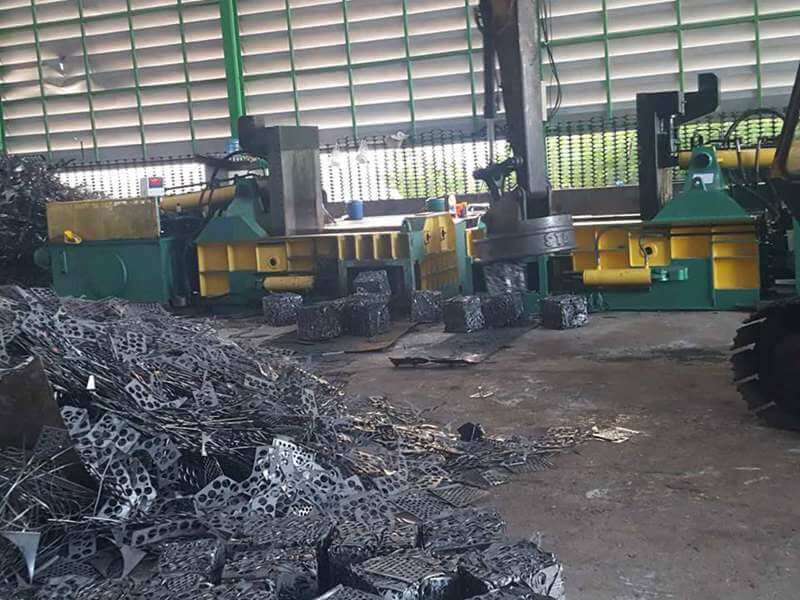 Steel baler in Thailand