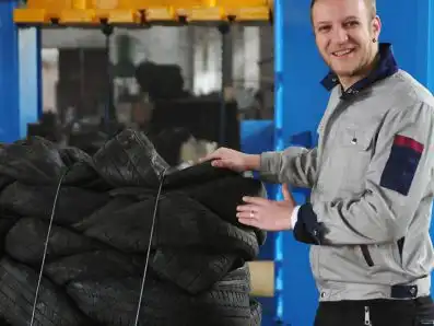 Good quality China tire baler for sale 2 Tire Baling Machine for Sale