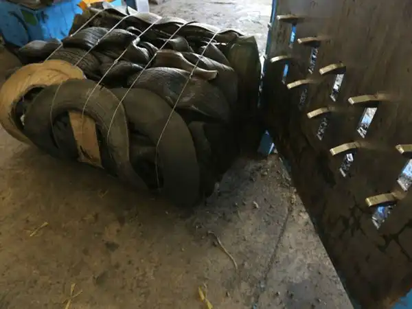 tire bales from tyre baler tire bales from tyre baler