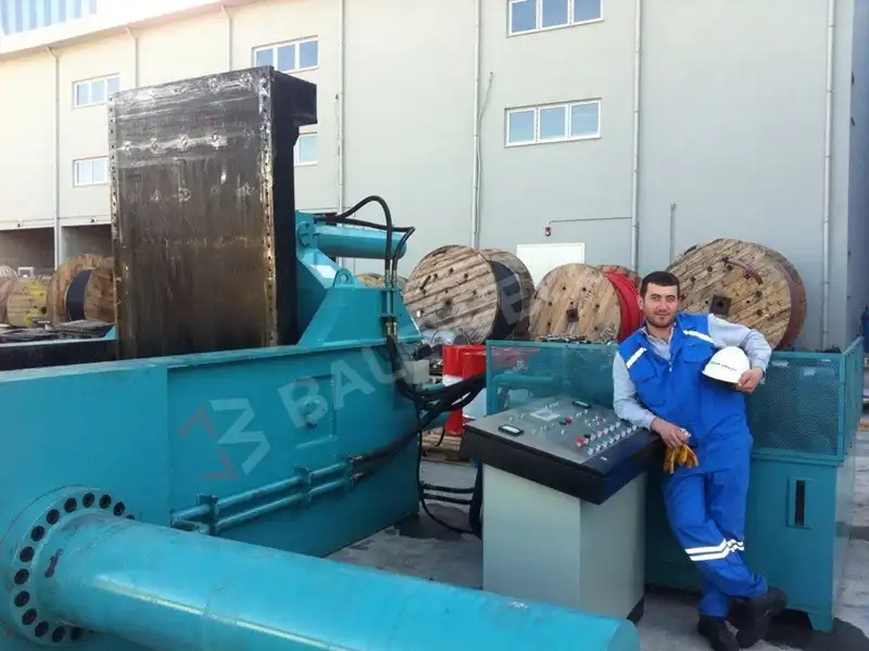 Balewell China steel balers for stainless steel in Turkey