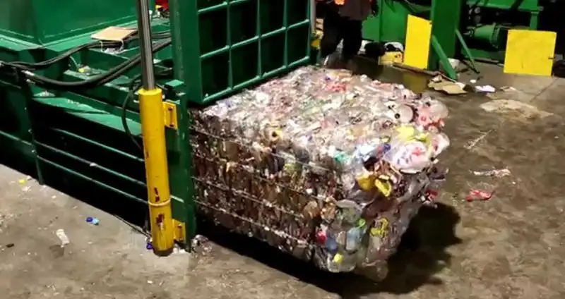 plastic baling