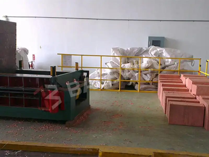 China Iron Baler for Copper