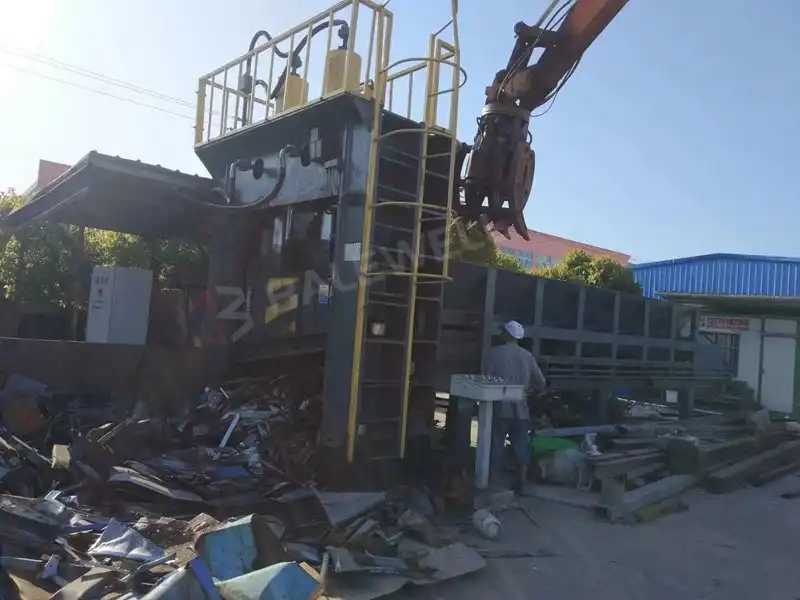 best price hydraulic metal baling shear from China balewell