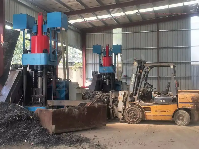 metal briquetting press in Balewell China