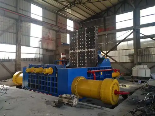 scrap metal compactor in China for sale