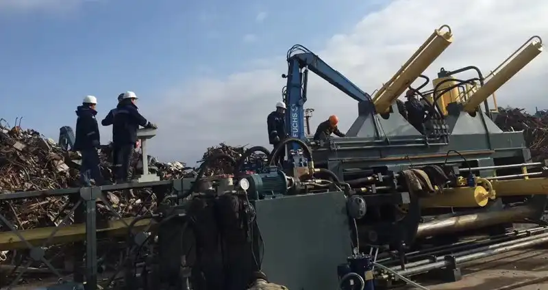 scrap metal shear baler in China